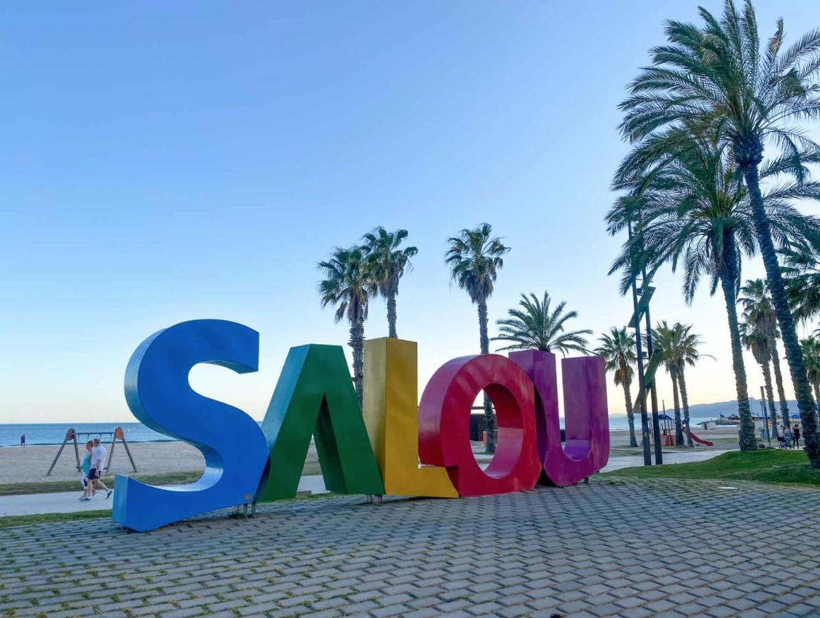 Luminoso Apartamento En Salou Con Terraza Y Parque Infantil Ideal Familias Exteriör bild