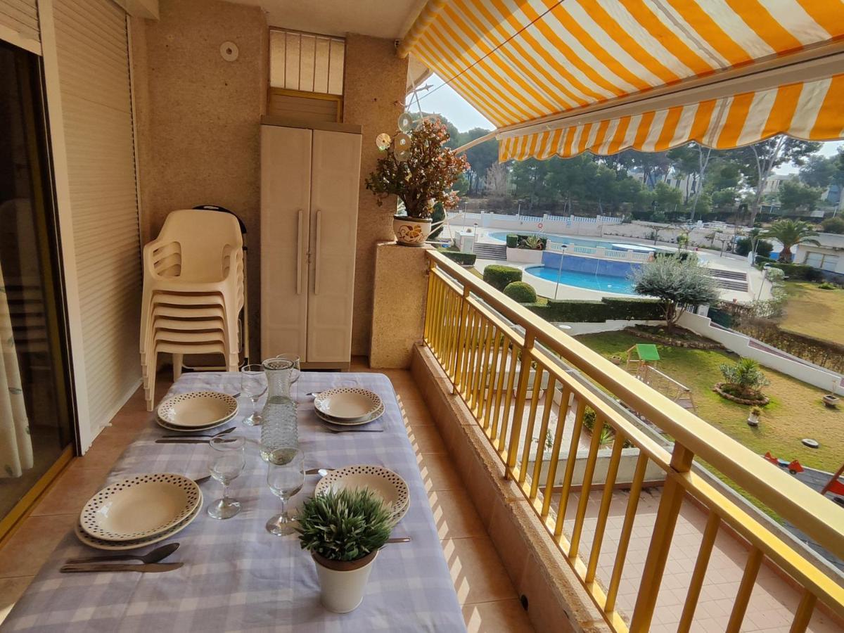 Luminoso Apartamento En Salou Con Terraza Y Parque Infantil Ideal Familias Exteriör bild